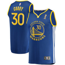 Stephen Curry Golden State Warriors Fanatics Branded 2022 NBA Finals Champions Fast Break Replica Player Jersey - Royal